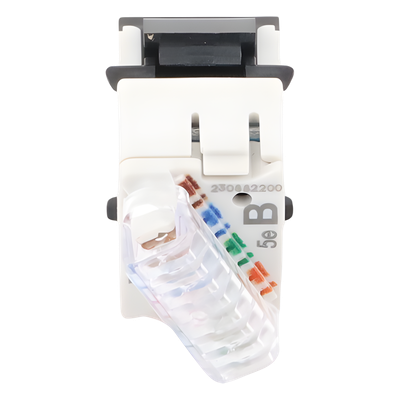 SIEMON U5-K01NS - Jack Keystone / Cat5e UTP / Terminación 110 / T568A-B / -10°C a 60°C / UL94 V-0 | SIERRA STORE