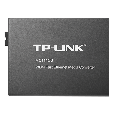 Convertidor de Medios WDM / Fibra Monomodo SC / 1 Puerto RJ45 10/100 Mbps / Alcance 20 km (12.4 mi) / Longitud de Onda 1550/1310 nm | SIERRA STORE