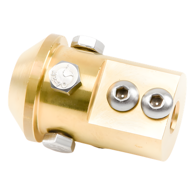 Adaptador de Punta Pararrayo / Mástil 1 1/2" (38.1 mm) / Latón / Conductores 8-10 mm / Sección 50-70 mm² / 655 g | SIERRA STORE