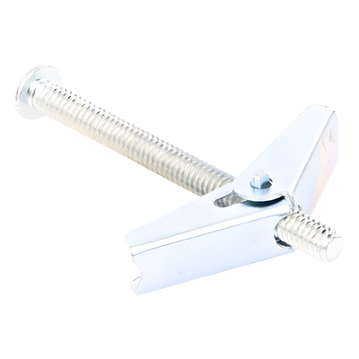 Taquete Mariposa / Tornillo 1/4" (6.4 mm) / Bronca 5/8" (16 mm) / Carga 16 kg Tablaroca | SIERRA STORE