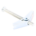Taquete Mariposa / Tornillo 1/4" (6.4 mm) / Bronca 5/8" (16 mm) / Carga 16 kg Tablaroca | SIERRA STORE