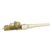 PANDUIT FLCSMC6EIY - Conector de Fibra Óptica LC Simplex OptiCam, Multimodo 62/125 OM1, Pre-pulido, Color Marfil | SIERRA STORE