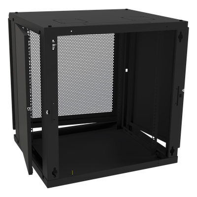 LINKEDPRO BY EPCOM SR-1912-GFP-VR2 - Gabinete de Pared Fijo / 12U / Puerta Perforada / 66 kg Carga / 1.97 x 2.04 x 1.72 pies | SIERRA STORE