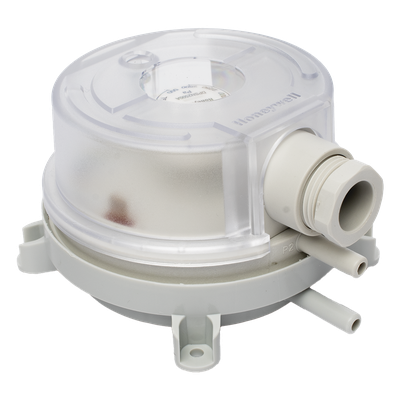 Presostato Diferencial de Aire / Rango Ajustable 500 a 2500 Pa / Contacto SPDT 1.5 A / IP54 / Incluye Manguera 2 m (6.6 ft) | SIERRA STORE