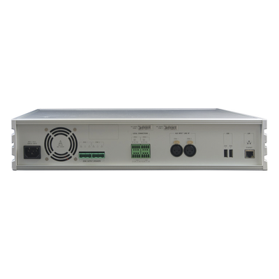 Etapa de potencia digital / 4x120W / Línea 100V / IP LAN / 4 zonas / Rack 2U / 6.56 pies | SIERRA STORE
