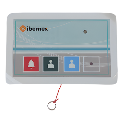 Terminal de Cama Inalámbrico / IP54 / ABS Antibacteriano / RF 433MHz / POCSAG / 400 m (1,312 pies) Alcance / Alimentación 2xAAA | SIERRA STORE