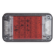 Luz de Advertencia LED / 66 LEDs / 7x4 Pulgadas / 12 VCC / 10 Patrones de Destello / Montaje Permanente | SIERRA STORE