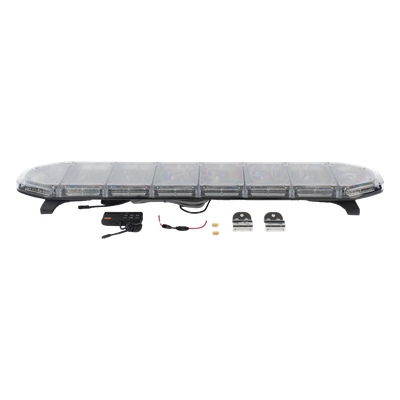 Barra de Luces LED / 47" (120 cm) / 112 LED / 18 Módulos / 45 Patrones / 12 VCC / Ámbar-Blanco | SIERRA STORE