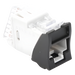 SIEMON U5-H01NS - Jack UTP Cat5e / Terminación 110 / Montaje Híbrido Plano-Angulado / 1 Puerto / Color Negro | SIERRA STORE