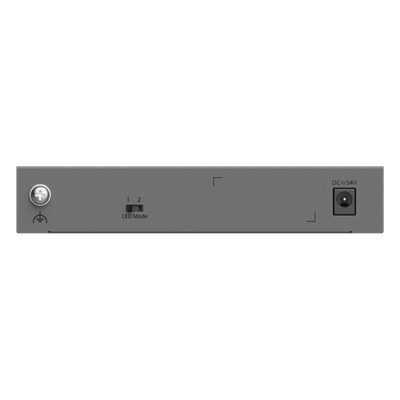 Switch Gigabit Smart Cloud / 7 Puertos / 4 PoE+ 40 W / 1 SFP Uplink / Capa 2 / Protección 6 kV / Fanless | SIERRA STORE