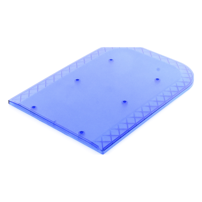 Domo lateral de reemplazo / Policarbonato / Compatible X67A / Color azul / Sin herramientas | SIERRA STORE