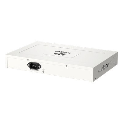 Switch PoE No Administrable / 16 Puertos 10/100 Mbps / 2 Uplink Gigabit / 1 SFP 1000 Mbps / Hi-PoE 60W / Presupuesto 180W / Gestión | SIERRA STORE
