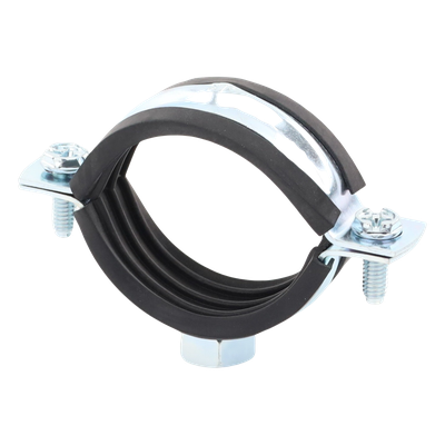 Abrazadera Isofónica Reforzada / 1 1/4" (40 mm) / Acero 1.75-2.3 mm / Carga 150 kg / Temperatura -30°C a +120°C / Aislamiento EPDM | SIERRA STORE