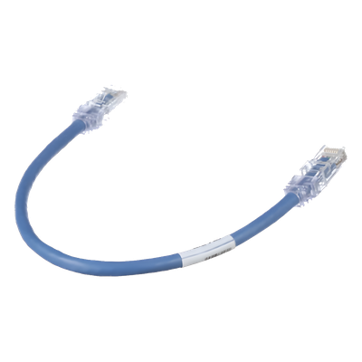 PANDUIT UTPSP1BUY - Cable de Parcheo UTP Cat6 / 24 AWG / CM / 0.3 m (1 ft) / Azul | SIERRA STORE