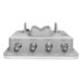 Punto de Acceso Industrial / Wi-Fi 6 / Doble Banda 2.4/5 GHz / 2x2 MIMO / 512 Usuarios / Cobertura 400 m (1312 ft) / IP67 / Puerto | SIERRA STORE