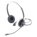 Diadema binaudal (duo) con tecnología antishock para teléfonos IP FANVIL y Polycom con micrófono de cancelación de ruido, larga | SIERRA STORE