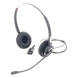 Diadema binaudal (duo) con tecnología antishock para teléfonos IP FANVIL y Polycom con micrófono de cancelación de ruido, larga | SIERRA STORE