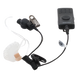 Kit Micrófono Solapa Inalámbrico Bluetooth / PTT Integrado / Tubo Acústico / Conexión Dual / Clip 360° | SIERRA STORE