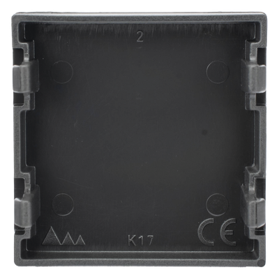 Módulo Placa Ciega / Color Grafito RAL 7021 / 45 x 45 x 8.5 mm / IP20 / 1 Elemento | SIERRA STORE