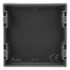 Módulo Placa Ciega / Color Grafito RAL 7021 / 45 x 45 x 8.5 mm / IP20 / 1 Elemento | SIERRA STORE