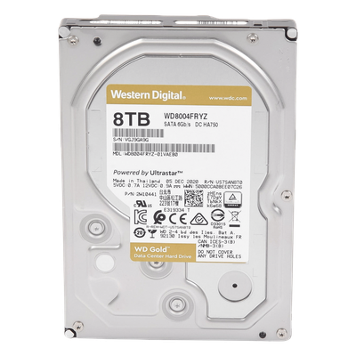 Disco Duro Gold de 8TB / Clase Enterprise / 5 AÑOS DE GARANTÍA | SIERRA STORE