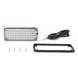 Luz de Advertencia LED / 7x3" / Bicolor Rojo/Claro / 66 LEDs / 12 VCC / 10 Patrones de Destello / Montaje Permanente | SIERRA STORE