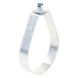 Abrazadera Tipo Pera / 3" (87-93 mm) / Carga 481 kg / Cincado Electrolítico 5 micras / Tuerca 3/8" / Sin Tornillo | SIERRA STORE