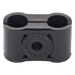 Sujetador Plástico para Cable Coaxial / Doble Fijación / 5/8" / Varilla Roscada 3/8" o M10 / ISO 9001:2015 y RoHS | SIERRA STORE