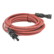 Cable Fotovoltaico / 2.5 m (8.2 ft) / 10 AWG / MC4-M Ambos Extremos / Rojo | SIERRA STORE