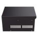 EPCOM INDUSTRIAL SRX21U - Gabinete de acero en color negro, para usar como base con radio aéreo IC-A120 y fuente de alimentación | SIERRA STORE