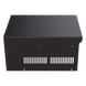 EPCOM INDUSTRIAL SRX21U - Gabinete de acero en color negro, para usar como base con radio aéreo IC-A120 y fuente de alimentación | SIERRA STORE