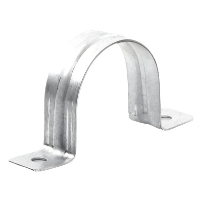 Abrazadera Omega / Conduit Pared Gruesa / 2" (51 mm) / Acero Pregalvanizado 1.5 mm / Tornillo #10 | SIERRA STORE