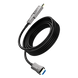 Cable HDMI Óptico Activo / 4K@60Hz 4:4:4 / 18 Gbps / 20 m (65.6 ft) / HDMI 2.0b / HDCP 2.2 / HDR / ARC / Conector RX Desmontable | SIERRA STORE