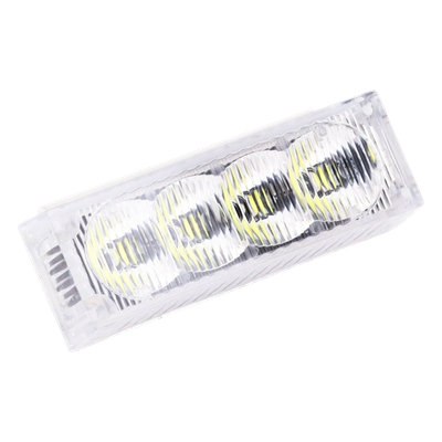 Módulo LED de Reemplazo / 4 LEDs Ámbar Alta Intensidad / Compatible Barras X67 / Exterior / Bajo Consumo | SIERRA STORE