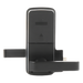 Cerrojo Electrónico con Manija / Lector de Huella y Tarjeta / Teclado Digital / 99 Usuarios / Puerta Vidrio 12 mm / 6 V (4 Baterías AA) | SIERRA STORE