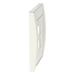 PANDUIT CFPE4IWY - Placa de Pared Vertical / 4 Puertos Mini-Com / 69.8 x 114.3 mm / 2.75 x 4.5 pulg / Blanco Mate | SIERRA STORE