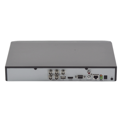 DVR TurboHD / 4 Canales + 2 IP / 5 Megapixel Lite / AcuSense / Audio por Coaxitron / 1 Bahía HDD 10 TB / Salida Full HD | SIERRA STORE