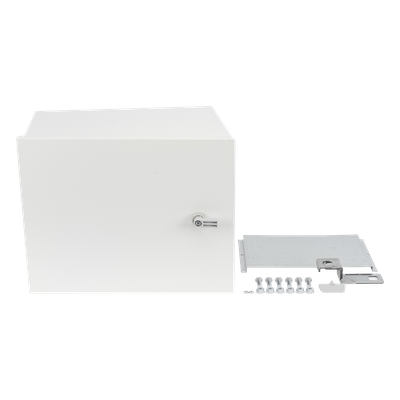 EPCOM INDUSTRIAL EI-PCB-04-03-03-W3 - Gabinete para instalación de 2 Baterías PL4012, Fabricado en Lámina Galvanizada, Opción para | SIERRA STORE