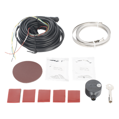 Sensor de Nivel Ultrasónico / Sin Perforación / RS485 / Rango 250 cm (8.2 ft) / Precisión 0.1 mm / Compatible GPS | SIERRA STORE