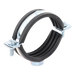Abrazadera Isofónica Reforzada / 2" (60 mm) / Carga 150 kg / Rango Térmico -30°C a +120°C / Tuerca Soldada 3/8" | SIERRA STORE
