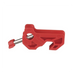 PANDUIT PSL-MCBNT - Bloqueador de Disyuntor Miniatura / Sin Herramientas / Nylon / 48.2 mm (0.16 ft) / Rojo / LOTO | SIERRA STORE