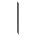 PANDUIT PR2VEP - Tapa Final de Fila / 45 UR / 19" / Acero / 2131x420x41 mm / 7.0x1.4x0.13 ft | SIERRA STORE