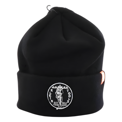 Gorro Negro de Tejido Grueso para Instaladores, con Logo KLEIN TOOLS Vintage. | SIERRA STORE