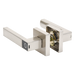 Manija Electrónica Biométrica / 30 Usuarios / Reversible Izquierda o Derecha / Níquel Satinado / Pilas AAA / Pestillo Anti-Tarjeta | SIERRA STORE