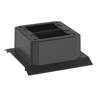 PANDUIT AFR4JB2SBL - Caja de Conexión de Piso / 4 Vías / Carga 907 kg / PVC Rígido / ADA / 165.1x176.1x69.7 mm | SIERRA STORE