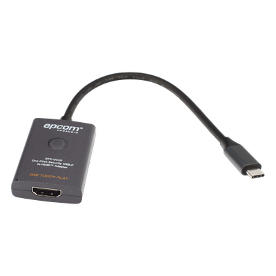 Adaptador USB-C a HDMI / 4K Ultra HD 60 Hz / 4:4:4 / 18 Gbps / HDMI 2.0b / DP 1.2a / Silenciamiento de Video / Protección ESD ±8 kV / | SIERRA STORE