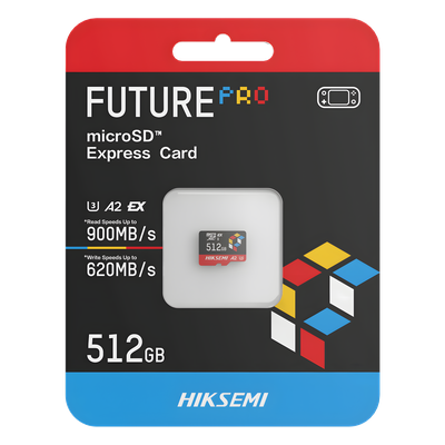 HIKSEMI by HIKVISION HS-TF-G3-PRO/512G - Tarjeta microSD Express / 512 GB / 900 MB/s Lectura / 620 MB/s Escritura / PCIe Gen 3x1 + | SIERRA STORE