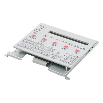 Teclado con Pantalla LCD / 80 Caracteres Retroiluminada / Teclado QWERTY Completo / 24 VCD / para Paneles de Detección de Incendio | SIERRA STORE