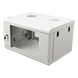 Gabinete de Pared 6U / 19" / Profundidad 455 mm (1.49 ft) / Cristal Templado / Carga 80 kg / Acero Reforzado | SIERRA STORE