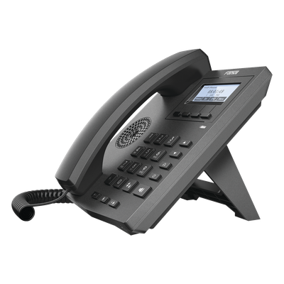 Teléfono IP empresarial para 2 lineas SIP con pantalla LCD 128 x 48 Px y conferencia de 3 vías | SIERRA STORE